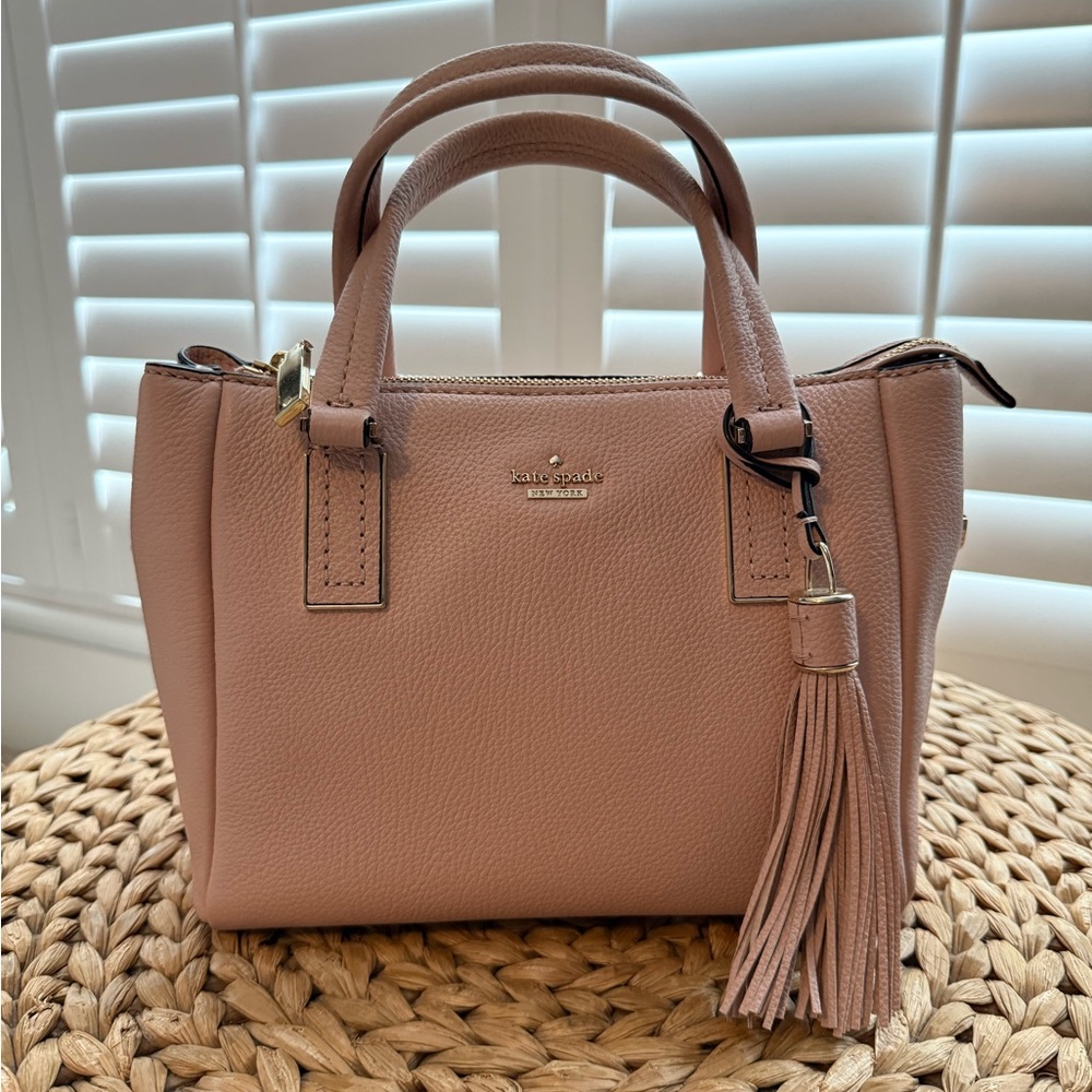 Kate Spade Kingston drive Alena blush pink with Tassel